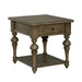 Americana Farmhouse End Table in Dusty Taupe image