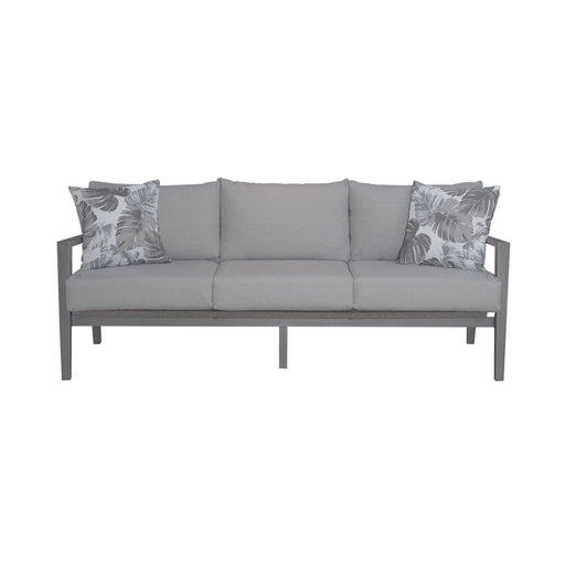 Liberty Furniture Plantation Key Outdoor Sofa in Granite image