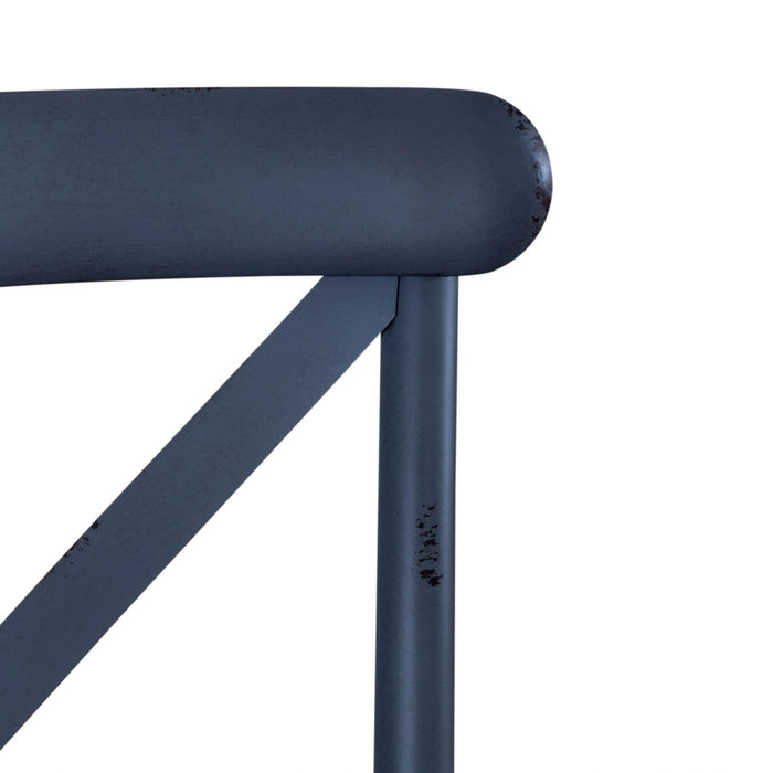 Vintage Series X Back Side Chair- Navy image