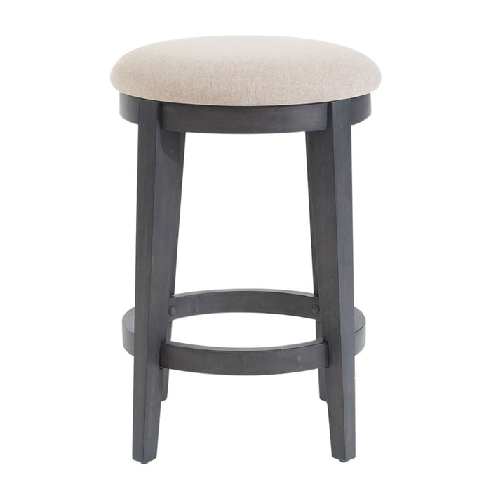 Liberty Furniture Ocean Isle Uph Console Stool in Slate image