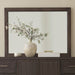 Modern Edge Landscape Mirror in Caffe image
