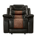 Nikko Glider Recliner-Brown