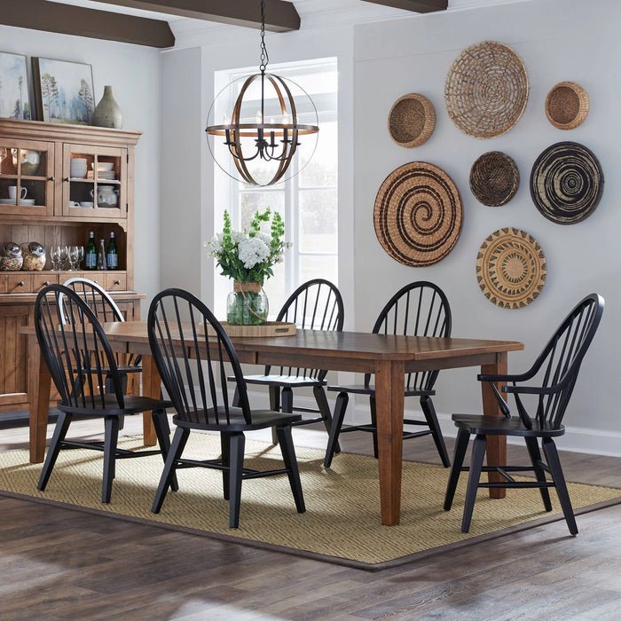 Hearthstone Ridge 7 Piece Rectangular Table Set image