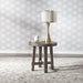 Modern Farmhouse Splay Leg Round End Table image