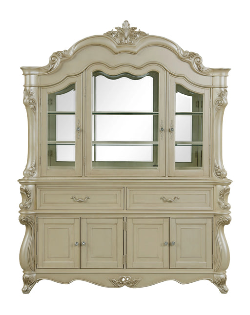 Monique China Hutch-Champagne