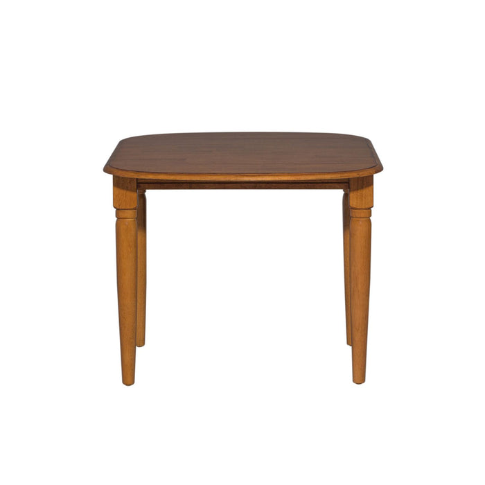 Creations II Drop Leaf Table in Tobacco Finish