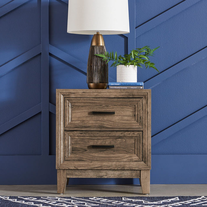 Ridgecrest King California Panel Bed, Dresser & Mirror, Chest, Night Stand