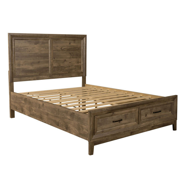 Ridgecrest Queen Storage Bed, Dresser & Mirror, Chest, Night Stand