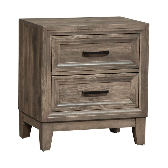 Ridgecrest 2 Drawer Nightstand in Cobblestone