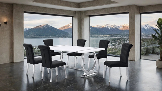 Holbaek 7 Pc 80" Dining Table Set