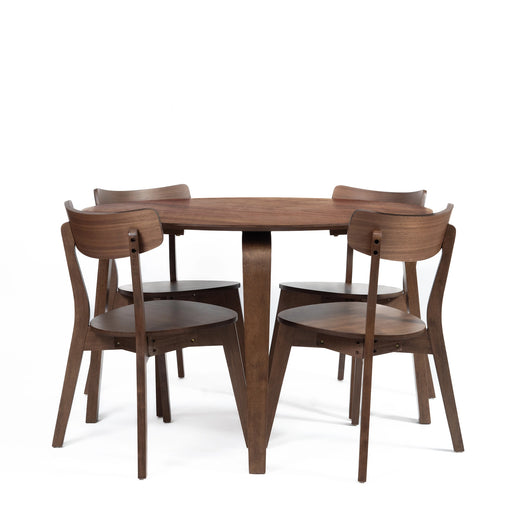 Gabby Round Table Legs-Walnut