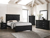 Crown Mark Amalia Twin Panel Bed in Black B6918-T image