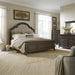 Paradise Valley King California Uph Bed, Dresser & Mirror, Chest image
