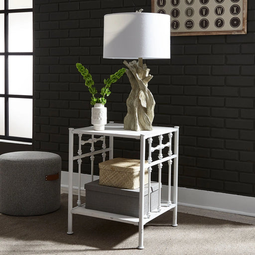 Vintage Series Open Nightstand in Antique White image