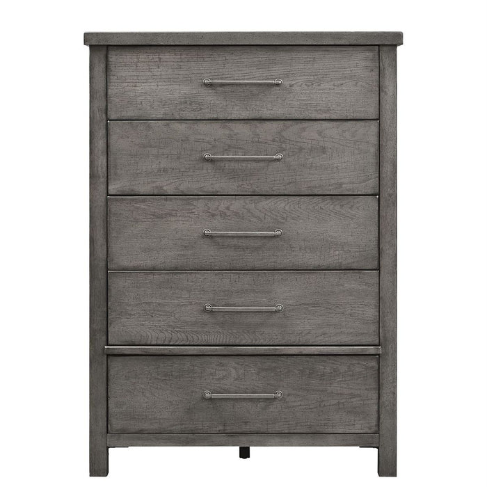 Liberty Furniture Modern Farmhouse Drawer Chest in Dusty Charcoal image