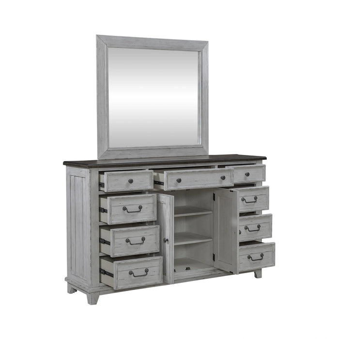 River Place Dresser & Mirror image