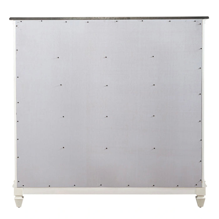 Allyson Park 11 Drawer Chesser in Wirebrushed White image