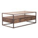 Jamestown Rectangular Cocktail Table in Brown image