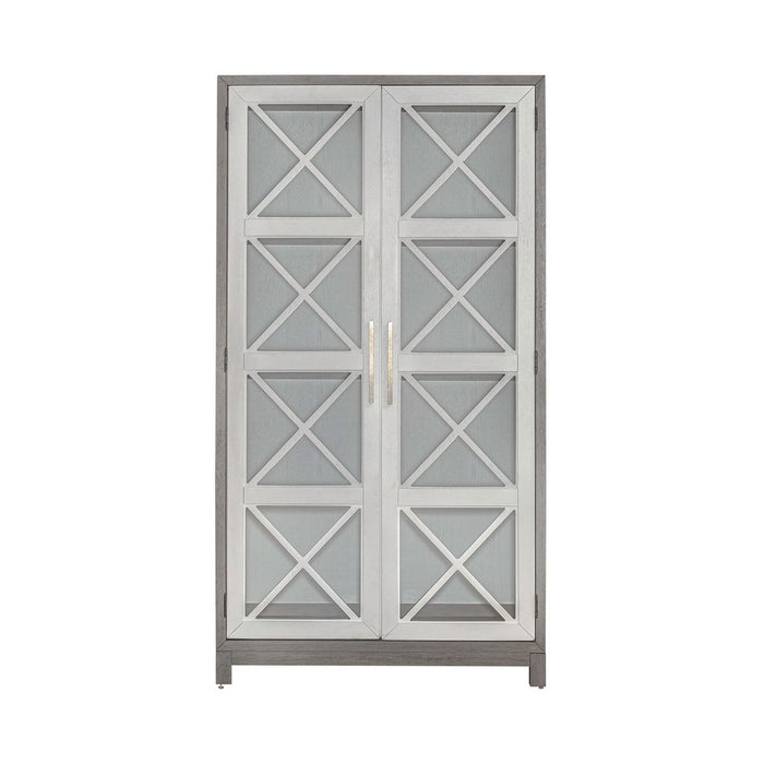 Liberty Furniture Palmetto Heights Bunching Display Cabinet in Two-Tone image