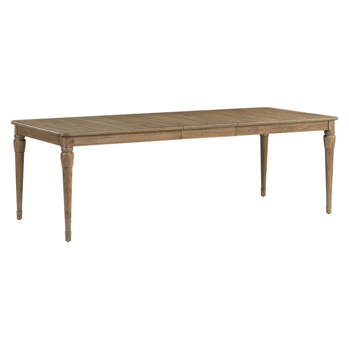 Hickory Grove Rectangular Leg Table image