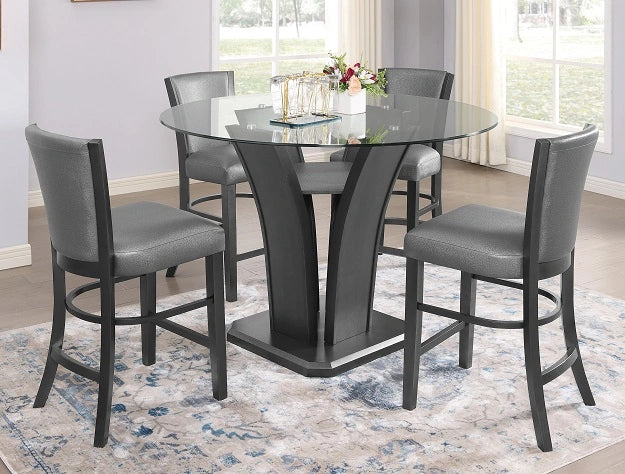 Kiera Dining Table Coffeebrown
