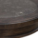 Paradise Valley Round Chairside Table in Saddle Brown image