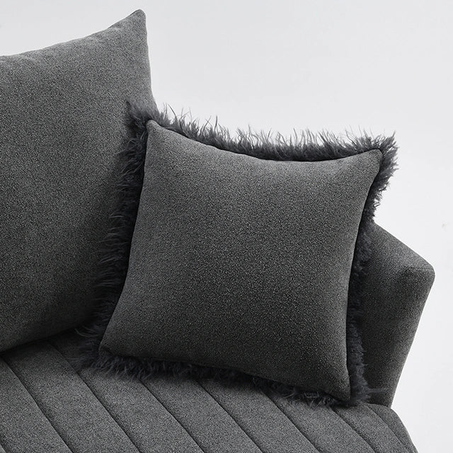 Hoople Channel Tufted Swivel Chair