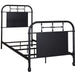 Vintage Series Metal Bed in Black image
