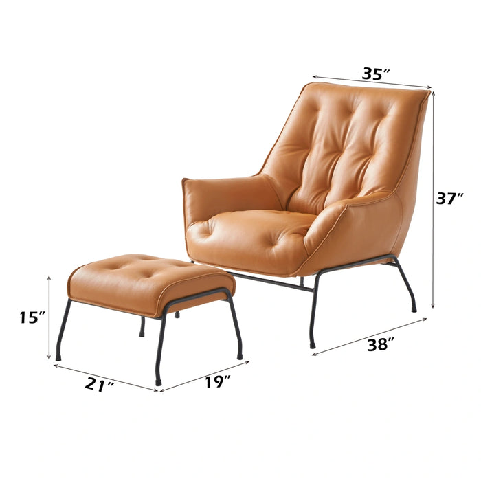Accent Chair & Ottoman