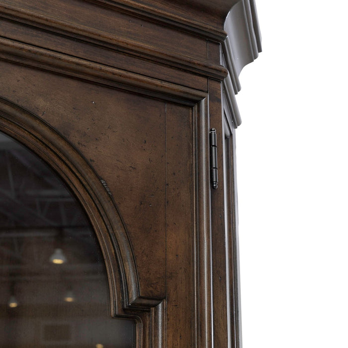 Arden Road Corner Cabinet in Satin Cherry