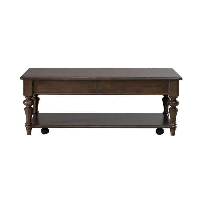 Arden Road Rectangular Cocktail Table in Satin Cherry