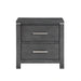 Odessa Nightstand-Charcoal