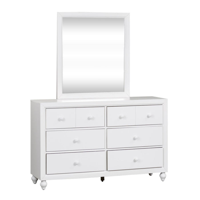Cottage View Full Panel Bed, Dresser & Mirror