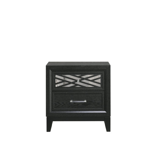 Obsidian Nightstand-Black