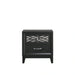 Obsidian Nightstand-Black