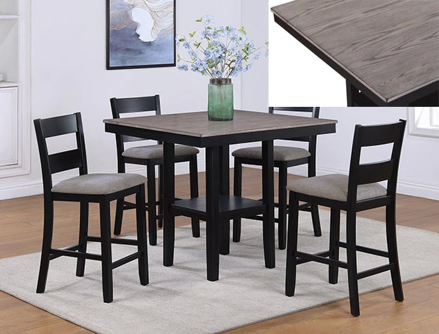 Lester 5-Pk Counter Height Table Set