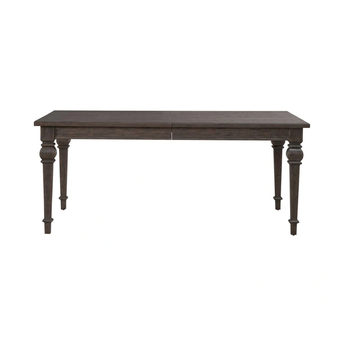 Paradise Valley Rectangular Leg Table in Saddle Brown image