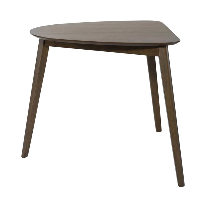 Space Saver Triangle Table in Satin Walnut image
