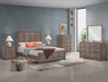 Crown Mark Furniture River Dresser Mirror in Brown image