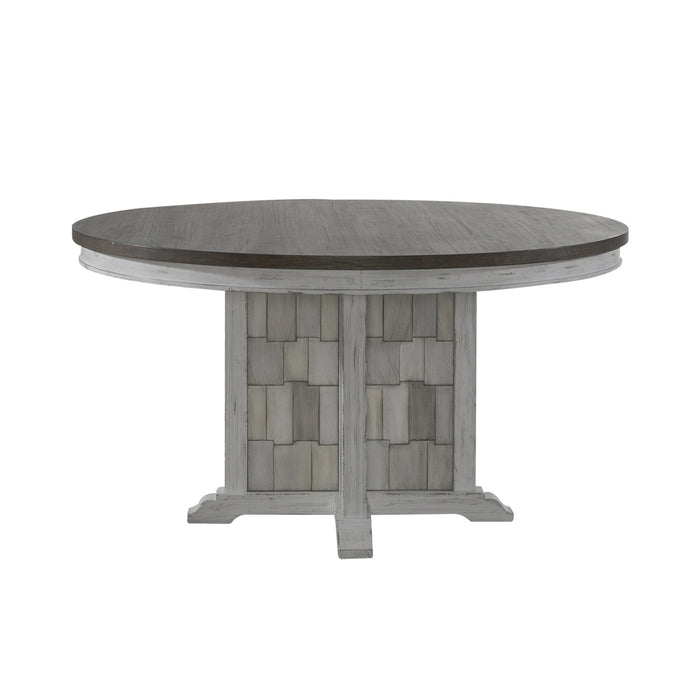 River Place Pedestal Table Set image