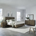 Shaker Lakes King Panel Bed, Dresser & Mirror, Night Stand image