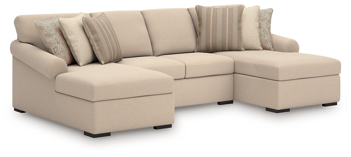 LadyMae Sectional with Chaise - KC Furniture Outlet (Bakersfield,CA)