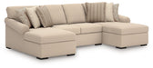 LadyMae Sectional with Chaise - KC Furniture Outlet (Bakersfield,CA)