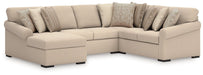 LadyMae Sectional with Chaise - KC Furniture Outlet (Bakersfield,CA)