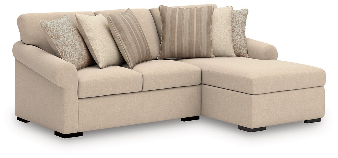LadyMae Sectional with Chaise - KC Furniture Outlet (Bakersfield,CA)
