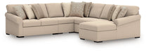 LadyMae Sectional with Chaise - KC Furniture Outlet (Bakersfield,CA)