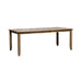 Santa Rosa II Rectangular Leg Table in Antique Honey image