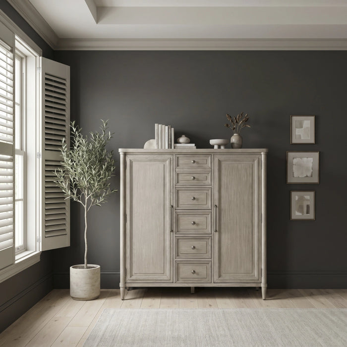 Rochelle Park 2 Door 5 Drawer Chest image