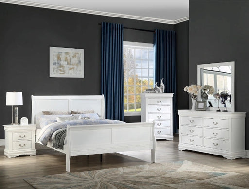 Crown Mark Louis Philip Mirror in White image