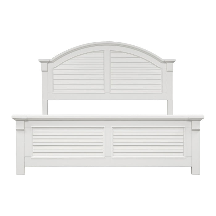 Summer House I King Panel Bed, Dresser & Mirror, Chest